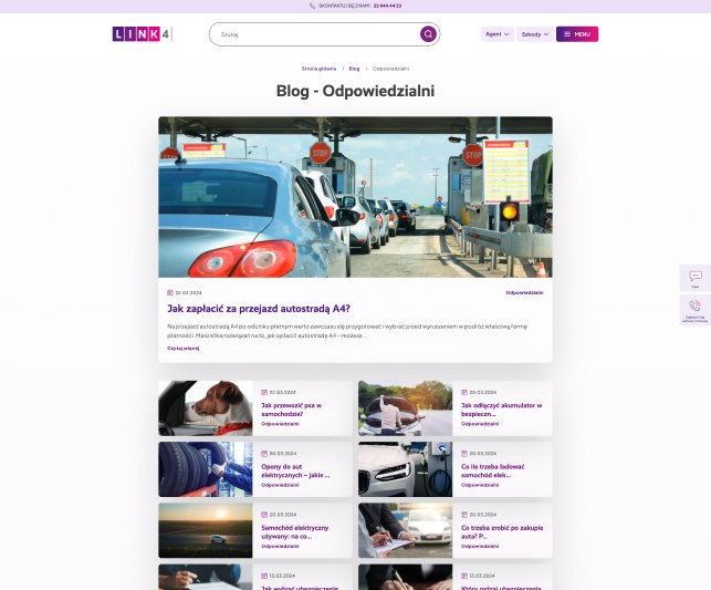 Sposób migracji treści dla projektu Link4 Szczegóły rozwiązania Link4 migracja treści