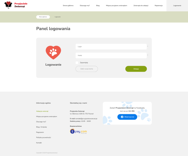 Rozbudowany panel administracyjny Panel administracyjny