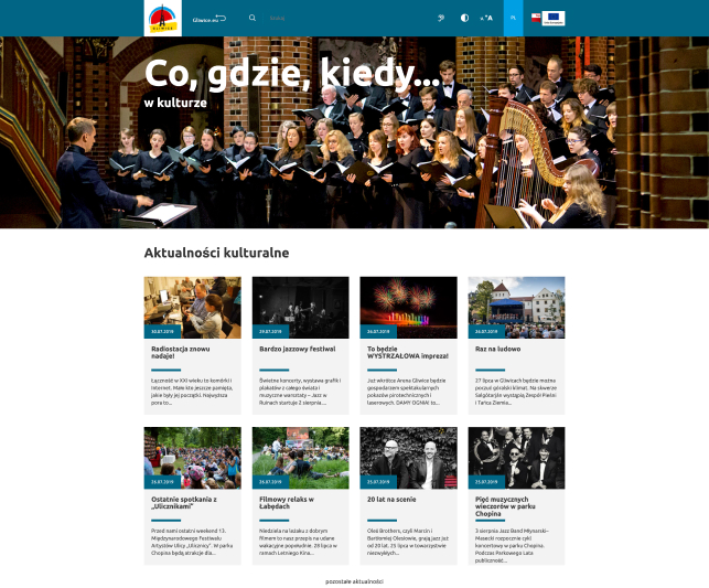 Szczegóły rozwiązania dla portalu Gliwice - panel