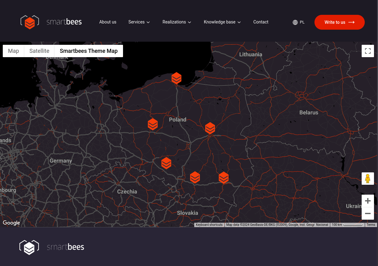 Dostosowana mapa