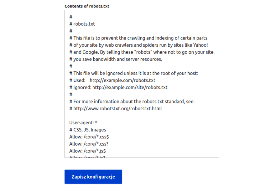 Instrukcja robots.txt