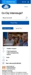 ALK's new website Mobile view of the ALK website