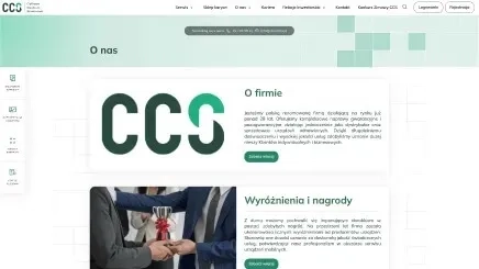 CCS Online's new website New page for CCS