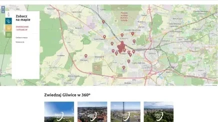New website for Gliwice Website for Gliwice city