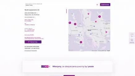 New website for the leader of motor insurance industry Link4 - their new website