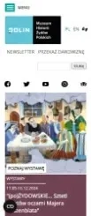 New page for POLIN - mobile POLIN's new page