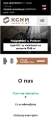 KGHM support - mobile Support for KGHM