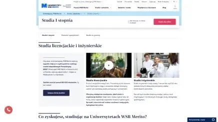 New website for WSB Merito Website for WSB Merito