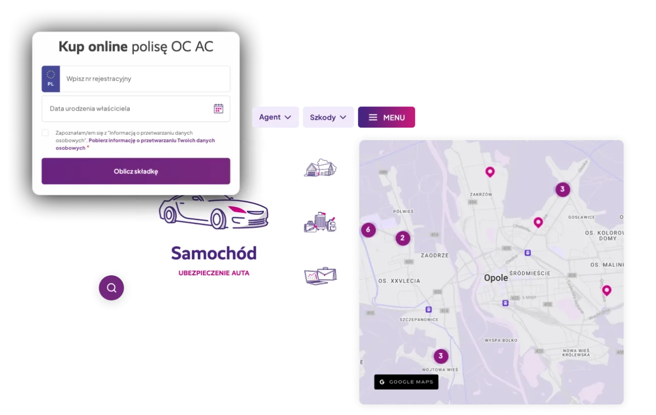 Łatwa i intuicyjna w obsłudze strona Link4 Cel projektu Link4